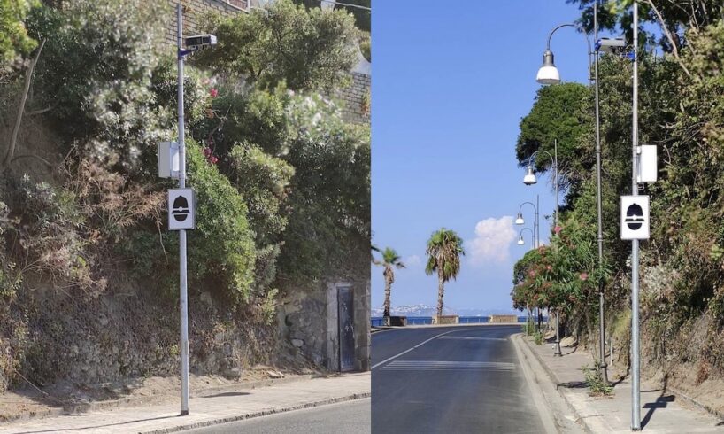 A Ischia l’autovelox dei record: 1500 violazioni in appena quattro giorni