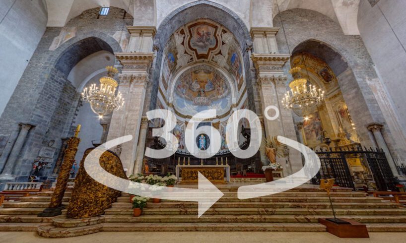 Catania, visita in 3D della Cattedrale di S.Agata: tecnologia ‘Leap Motion’ su maxi schermo olografico