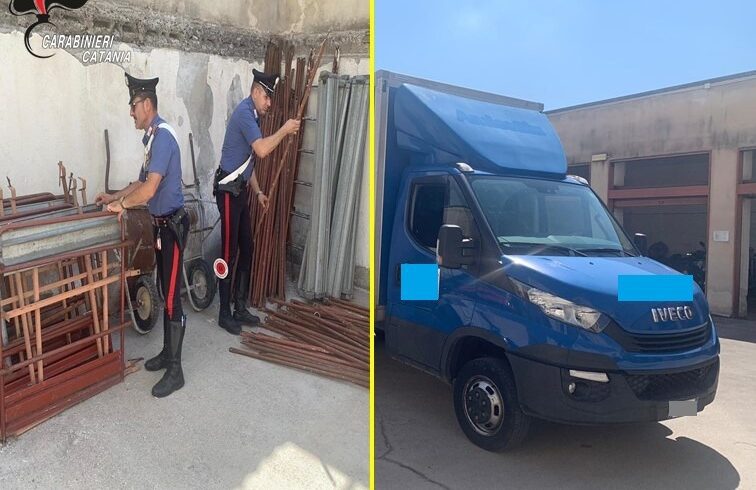 Nicolosi, ruba materiale edile da un cantiere con un furgone a noleggio: arrestato 37enne di Mascalucia