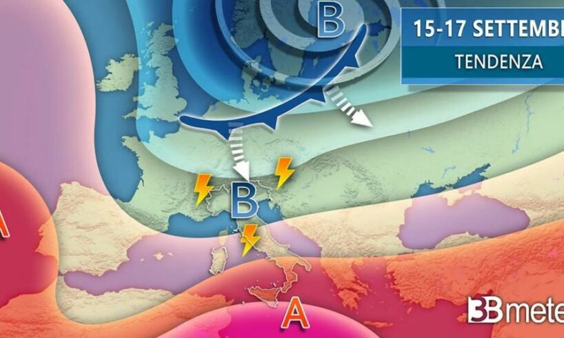 Meteo, fino a mercoledì punte fino a 37°C con l’anticiclone africano: aria fredda nel weekend