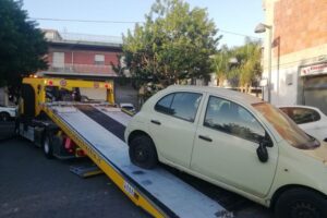Misterbianco, al via l’operazione per il recupero delle auto abbandonate. Il sindaco: “Si continua nelle prossime settimane”