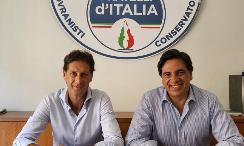 Gibiino (ex Forza Italia) aderisce a FdI. Pogliese: “Lo accogliamo a braccia aperte”