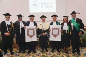Catania, l’Università assegna laurea honoris causa agli imprenditori Faro e Tornatore