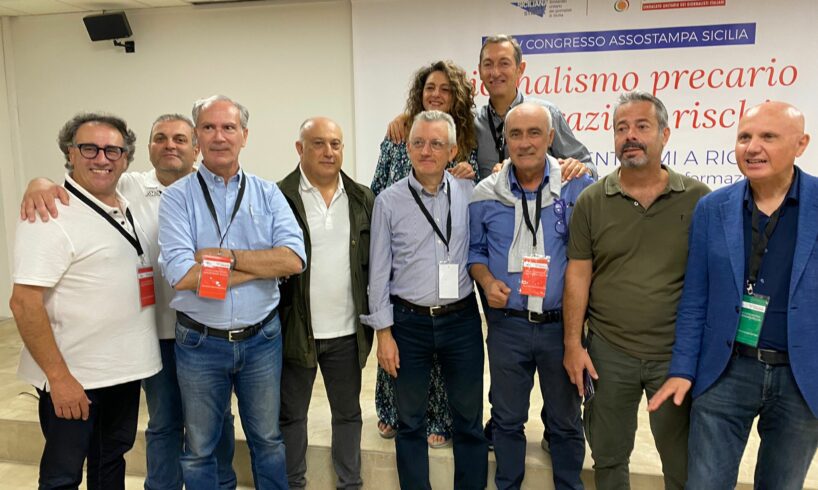 Giornalisti, al Congresso regionale #FareSindacatoCatania elegge 4 professionali e due collaboratori