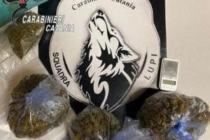Catania, la droga nei sacchetti da freezer nascosta in un ripostiglio: 46enne arrestato in flagranza