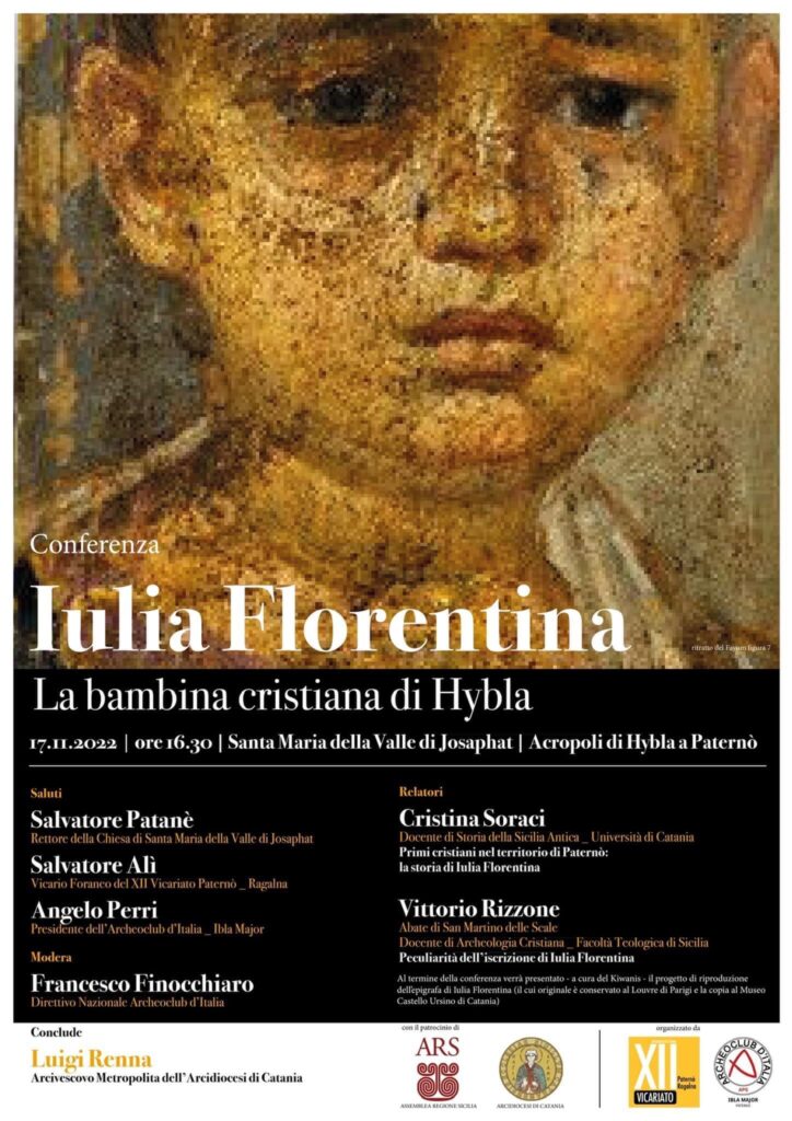 Iulia Florentina, la bambina cristiana di Hybla torna protagonista: il 17 evento a Paternò