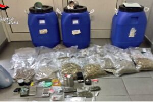 Linguaglossa, coppia di giovani spacciatori controllava con le telecamere il deposito della droga (VIDEO)