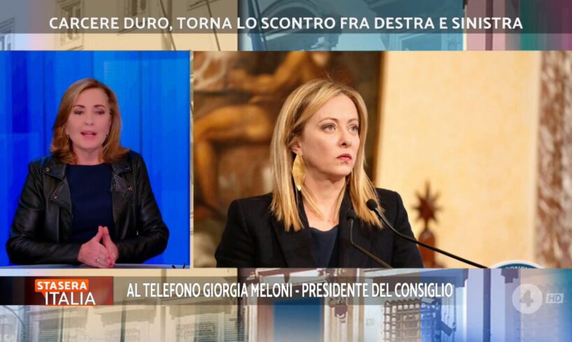Caso Cospito, interviene la Meloni dopo la bufera su Delmastro e Donzelli: “Sfida è allo Stato e non al governo”