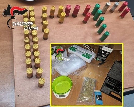 Caltagirone, l’erba nell’ovile era quella da fumare: arrestato 40enne e denunciato il padre