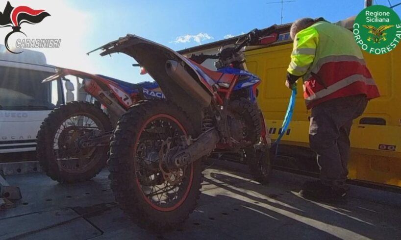 Linguaglossa, denunciati per violenza privata e deturpamento di paesaggio due motociclisti che aggredirono gruppo di ciclisti (VIDEO)