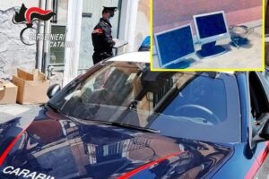 Catania, 26enne di Paternó arrestato dopo furto in una concessionaria: doveva essere ai domiciliari