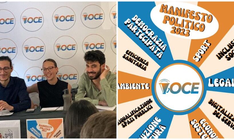 Paternò, i giovani del gruppo ‘Voce’ presentano il manifesto politico: “Vogliamo dare speranza ai nostri coetanei”