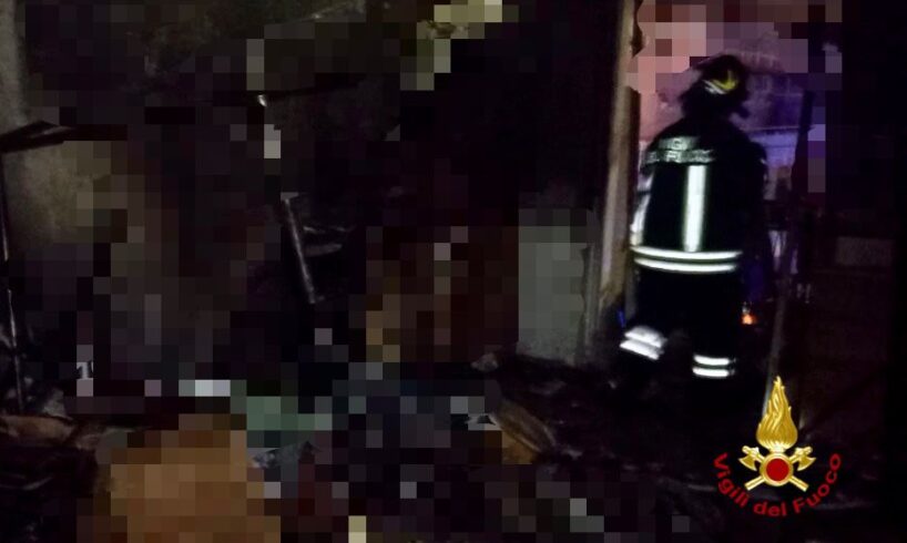 Mascalucia, incendio in via Verdi: muore donna di 73 anni