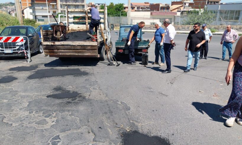 Paternò, strada da Scala Vecchia a Belpasso: ultimati i lavori di messa in sicurezza