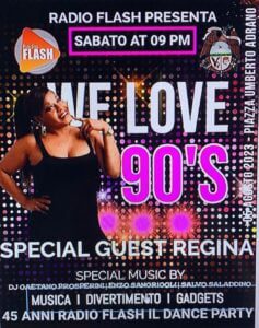 Adrano, l’emittente siciliana Radio Flash festeggia il 45° compleanno: sabato 5 festa-dance in Piazza Umberto