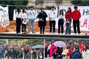 Adrano, studenti dell’ITS ‘Branchina’ e del liceo ‘Verga’ dicono ‘NO’ alla violenza sulle donne: incontro nella villa comunale