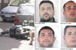 Adrano, gli omicidi di “pasta rattata” e “pipituni” firmati dal clan Santangelo per l’egemonia del territorio: 4 arresti notificati in carcere