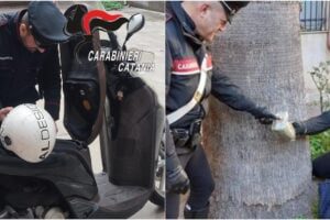 Adrano e Paternò, controlli contro lo spaccio di droga: rinvenuto zaino con marijuana
