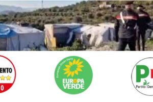 Paternò, sgombero Ciappe Bianche: M5S, Europa Verde e Pd contro Naso. “Atto disumano. Cosa sarà degli extracomunitari?”