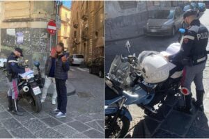 Catania, Polizia sanziona 10 parcheggiatori abusivi: impegnati nel centro storico