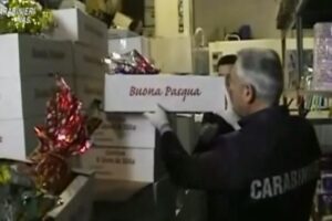 Pasqua, controlli Nas in tutta Italia su uova di cioccolato e prodotti dolciari: nel Catanese sequestrati 1415 kg di preparati