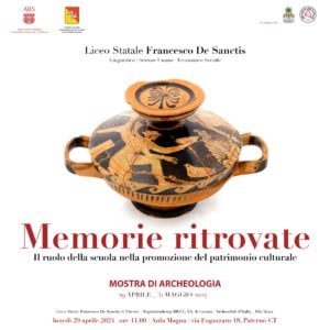 Paternò, i beni archeologici della Soprintendenza nel liceo De Sanctis: dal 29 la mostra “Memorie ritrovate”