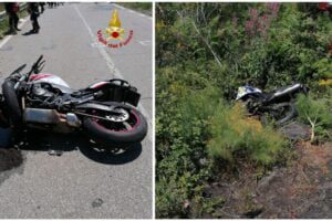 Linguaglossa, doppio incidente in moto sulla Mareneve: due feriti gravi