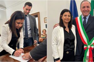 Paternò, giura per ultima l’assessore Francesca Coluccio: “Stima e amicizia mi legano al sindaco”
