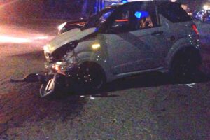 Paternò, scontro ieri sera tra una minicar e una Panda in via del Convento: feriti in ospedale