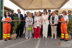 Randazzo, inaugurata la nuova elipista: base d’atterraggio per la Forestale contro gli incendi