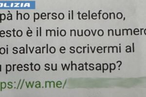 Catania: “Papà ho perso il telefono mandami i soldi”. Truffa di 990 euro a 78enne