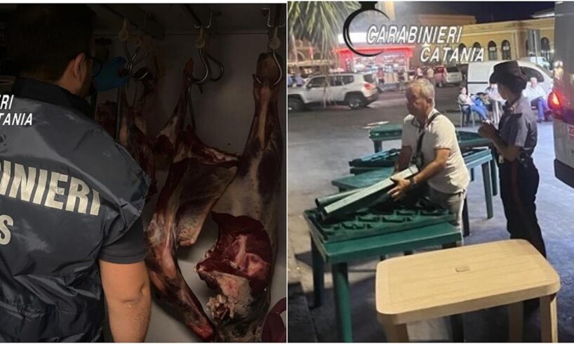 Catania, controlli a ristorante e camion dei panini: denunce e sanzioni per occupazione suolo pubblico