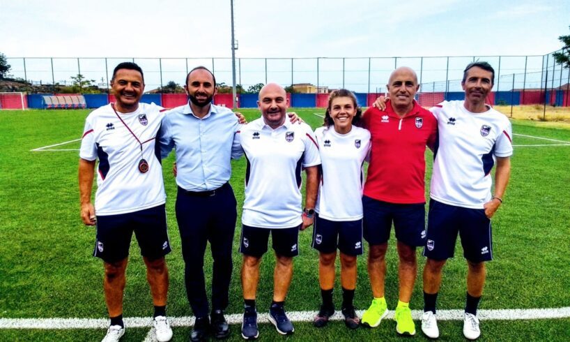 Catania, il dirigente paternese Costa nel team del Catania FC femminile