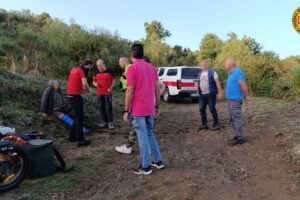 Etna, biker 54enne di Giarre soccorso dopo una caduta sul versante nord: trasportato all’ospedale di Bronte