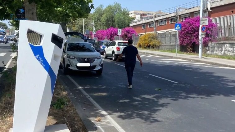 Catania, Autovelox attivi sulla Circonvallazione: velocità massima 50 km/h