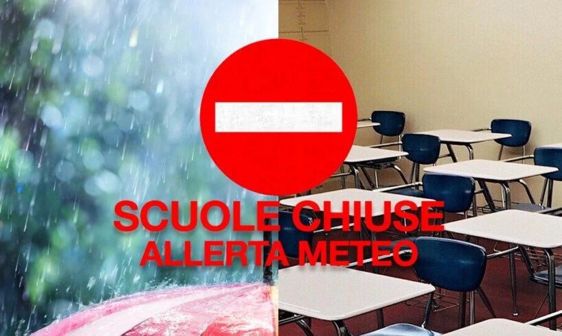 Allerta meteo, scuole chiuse ad Acireale e Taormina. Il sindaco di Catania: “In città pioggia non oltre la soglia critica”