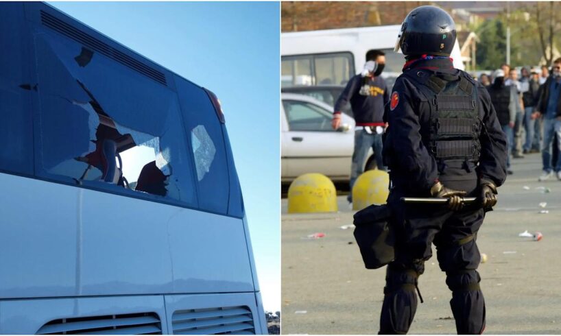 Paternò Calcio, sassaiola contro il bus della squadra rivale: Polizia individua i 3 ultrà responsabili. Scatta il Daspo