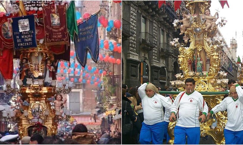 Catania, aspettando S. Agata: ecco le magnifiche 15 Candelore dedicate alla Patrona