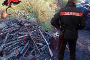 Randazzo, due cacciatori di frodo entrano nel Parco dei Nebrodi armati di fucile: denunciati