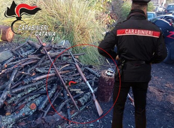 Randazzo, due cacciatori di frodo entrano nel Parco dei Nebrodi armati di fucile: denunciati