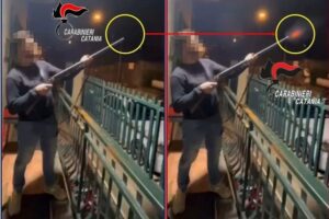 Biancavilla, spari col fucile la notte di San Silvestro e munizioni in casa: 2 denunciati. Indagini svolte anche sui social