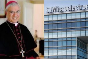 Catania, solidarietà dell’arcivescovo Renna ai lavoratori StMicroelectronics: “Sia riconsegnata sicurezza ai dipendenti”