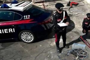 Nicolosi, ladri di rame in un’ex casa di riposo: arrestati 46enne di Paternó e 37enne di Catania