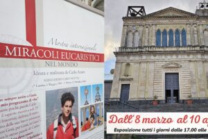 Acireale, a ‘Santa Maria degli Ammalati’ mostra sui miracoli eucaristici ideata da Carlo Acutis: sino al 10 aprile
