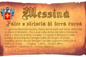 Mappa d’Italia dei cognomi più diffusi: in Sicilia domina ‘Messina’