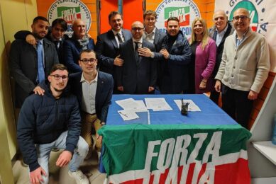 Paternò, Rinina confermato Segretario cittadino di Forza Italia al congresso comunale: Russo e Palumbo i due vice