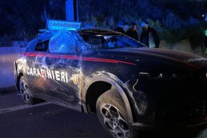 Caltagirone, incidente stradale sulla SS683: due carabinieri feriti, uno è grave