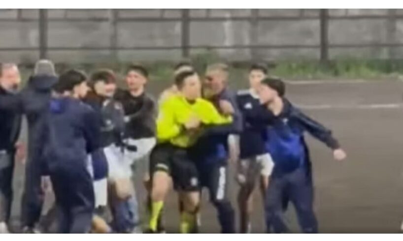 Riposto, batosta dopo arbitro aggredito: squadra esclusa e 10 giocatori sospesi per 5 anni