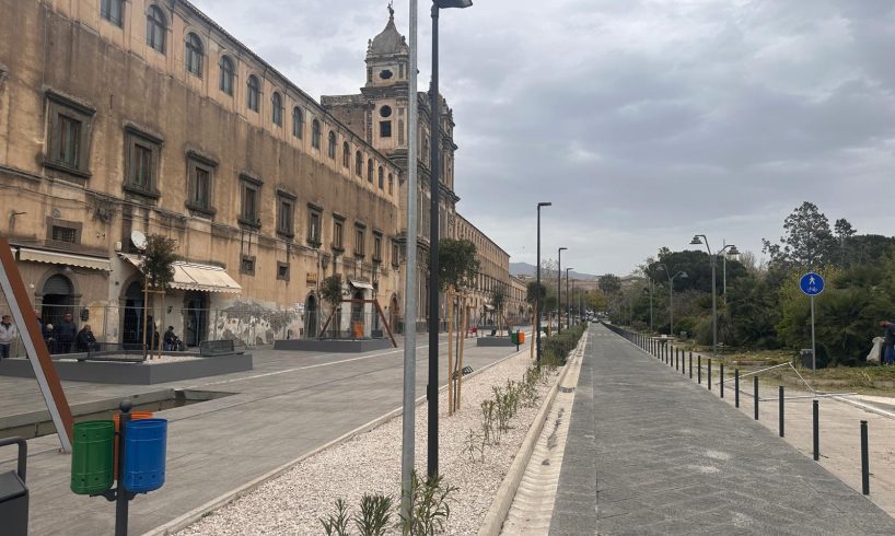 Adrano, la ‘nuova’ via Roma s’inaugura domani: nuova pavimentazione e illuminazione
