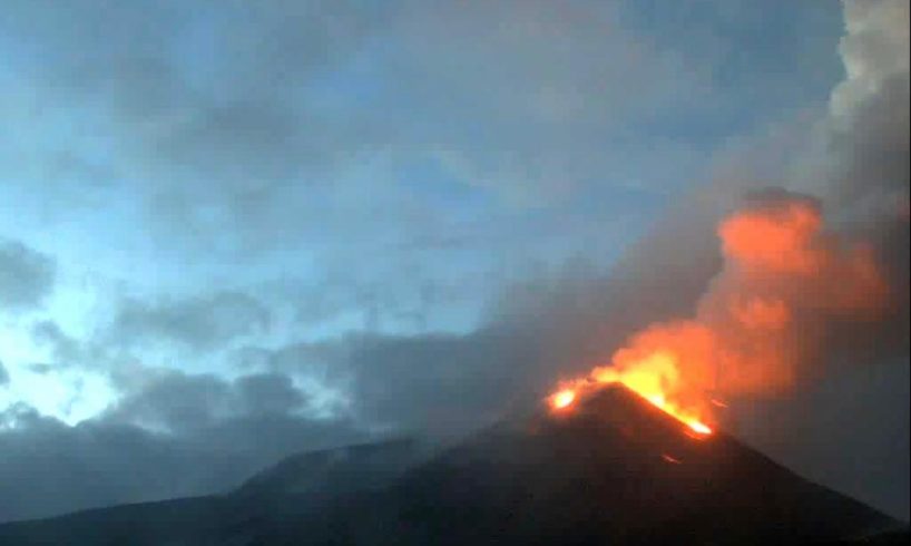 Etna, conclusa l’attività stromboliana al cratere di Sud-Est: lo rende noto l’Ingv